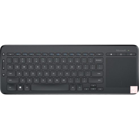 Microsoft All In One Media Touch Keyboard vezeték nélküli billentyűzet +touchpad