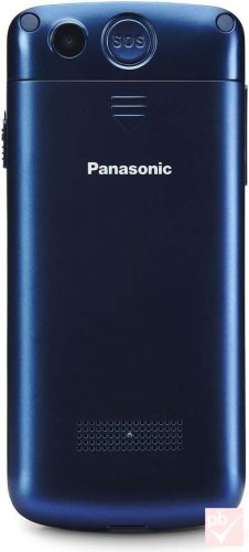Panasonic kártyafüggetlen mobiltelefon idősek számára, kék (bemutató darab)