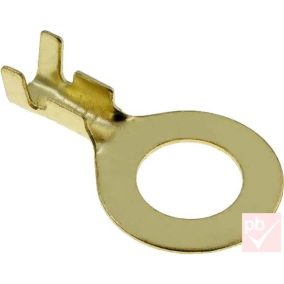   Kábelsaru, 8.5mm (M8) / 0.8-2.5mm2, gyűrűs (szemes), szigetelés nélkül, rezezett