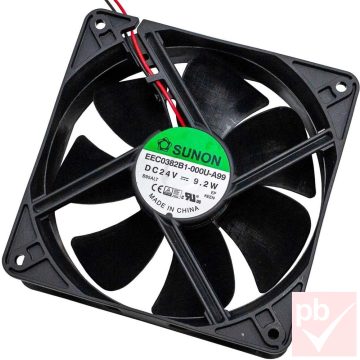   Sunon EEC0382B1-000U-A99 ventilátor (24V DC 9.2W 120x120x38mm)