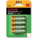 Kodak Ready-To-Use tölthető AA 1.2V 2600mAh akkumulátor