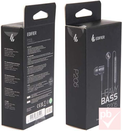 Edifier P205 vezetékes headset (fekete)