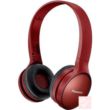   Panasonic XBS Wireless Bluetooth fejhallgató mikrofonnal (piros)