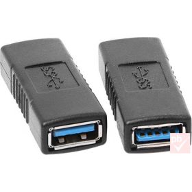   USB 3.0 átalakító, "A" aljzat - "A" aljzat (toldó)