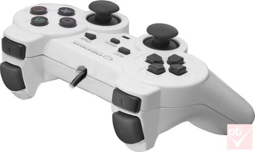 Esperanza Corsair GX500 fehér gamepad (USB PC, PS2, PS3)