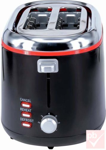 Too 850W kenyérpirító (fekete)