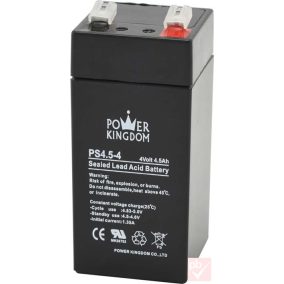 Power Kingdom ólom-savas akkumulátor (4V 4.5Ah)