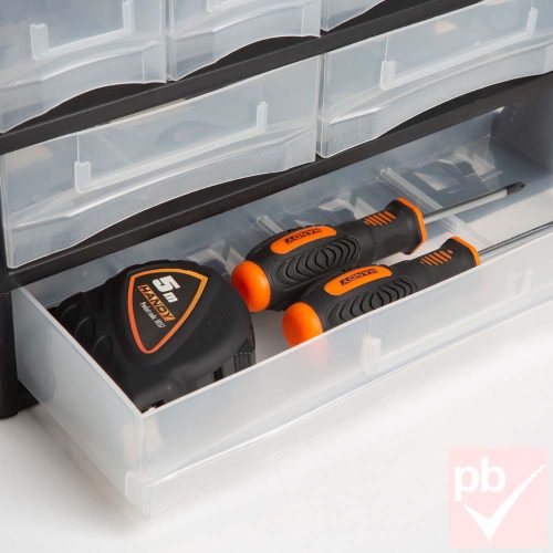 Handy hordozható univerzális fiókos rendszerező doboz (315x270x145mm)