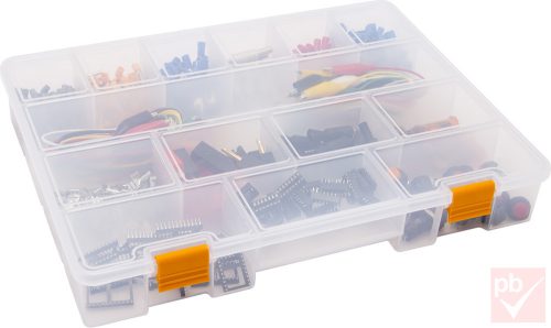 Handy műanyag tárolódoboz (13" - 323x245x50mm)