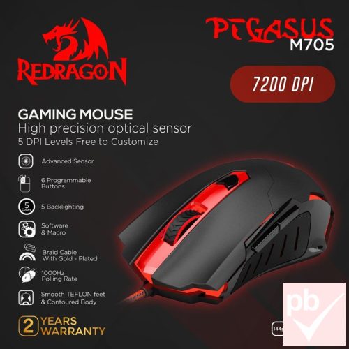 Redragon Pegasus gamer egér