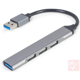   Gembird 4 portos USB 3.0 elosztó stick (3db USB 2.0 + 1db USB 3.0 port)
