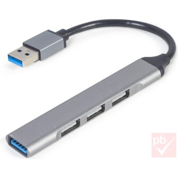   Gembird 4 portos USB 3.0 elosztó stick (3db USB 2.0 + 1db USB 3.0 port)