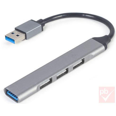 Gembird 4 portos USB 3.0 elosztó stick (3db USB 2.0 + 1db USB 3.0 port)