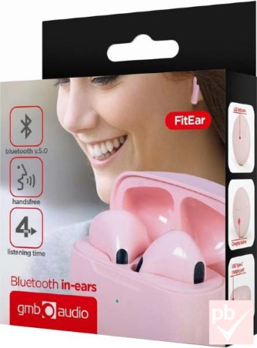 GMB Audio FitEar X200P TWS Bluetooth headset (pink)