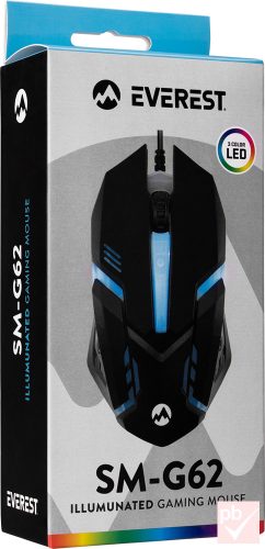 Everest SM-G62 LED gaming egér