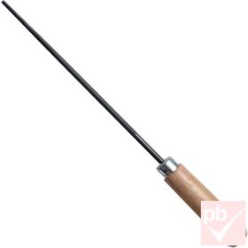 Bernstein 100mm gömbölyű reszelő fa nyéllel