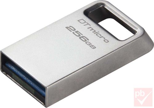 Kingston DataTraveler Micro 256GB pendrive (Type-A, USB 3.2)