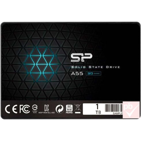 Silicon Power A55 1TB SATA SSD meghajtó