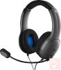 PDP Gaming LVL40 PlayStation 4 / 5 + PC headset (fekete)