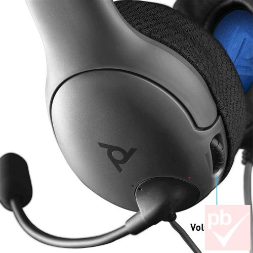 PDP Gaming LVL40 PlayStation 4 / 5 + PC headset (fekete)