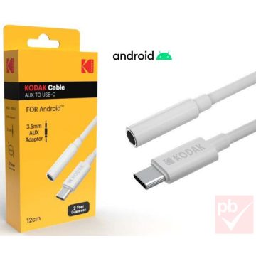 Kodak USB C-jack AUX adapter Android eszközökhöz (12cm)