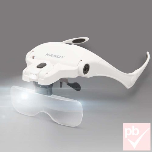 Handy 10792 nagyítós fejpánt LED világítással + lencse szett