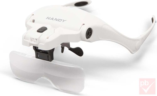 Handy 10792 nagyítós fejpánt LED világítással + lencse szett
