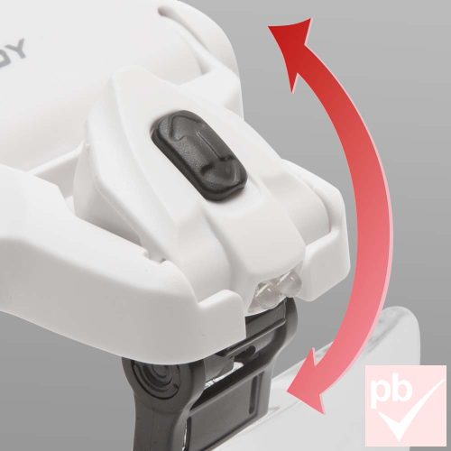 Handy 10792 nagyítós fejpánt LED világítással + lencse szett