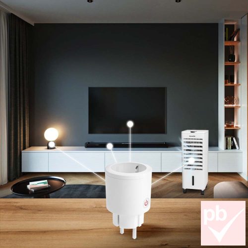 Delight Smart Socket okos WiFi-s konnektor dugalj, fogyasztásmérő és időzítő