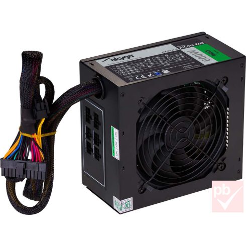 Akyga AK-P4-600 600W félmoduláris ATX tápegység