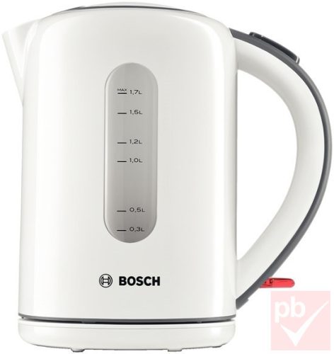 Bosch TWK7601 vízforraló (fehér, 1.7l, 2200W)
