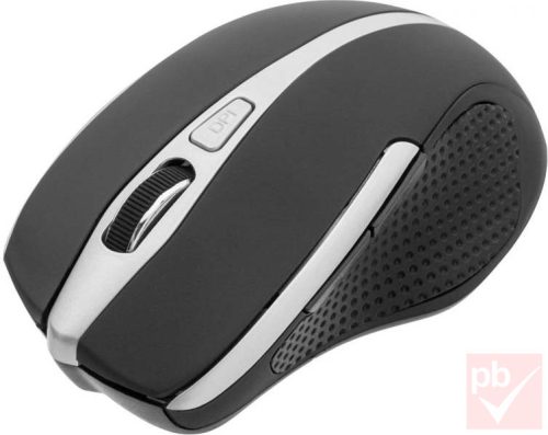 MS Focus M112 fekete-ezüst vezeték nélküli egér