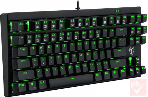 T-Dagger Corvette mechanikus 75% gaming billentyűzet (fekete, HUN, Blue Switch)