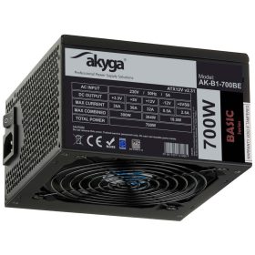 Akyga 700W Black Edition ATX tápegység