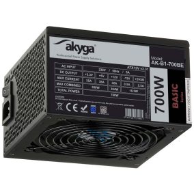 Akyga 700W Black Edition ATX tápegység