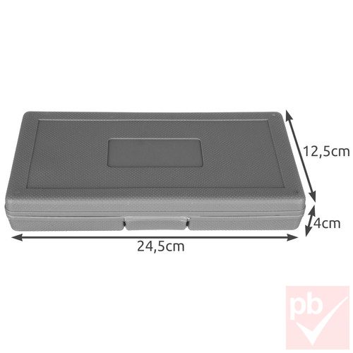 Bigstren 40db-os collos és metrikus dugókulcs készlet racsnival behajtóval