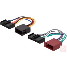   4CarMedia ZRS-48 Ford,Jaguar gyári csatlakozó aljzat -> 2x ISO dugó átalakító