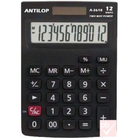 Antilop A-2618 asztali számológép (12 digit)