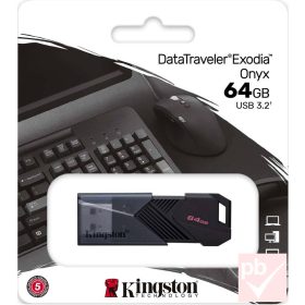   Kingston DataTraveler Exodia Onyx 64GB pendrive (Type-A, USB 3.2)