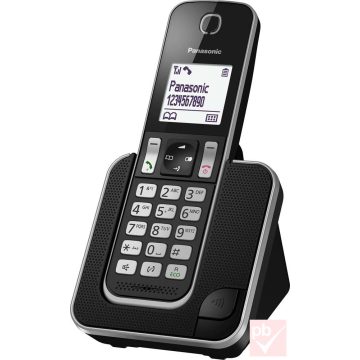 Panasonic KX-TGD310PDB fekete DECT telefon