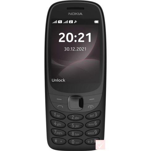 Nokia 6310 DualSIM fekete kártyafüggetlen mobiltelefon