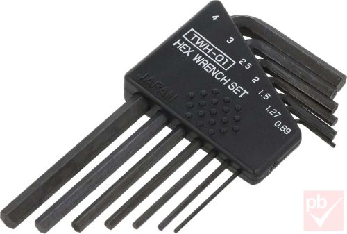 Engineer 7db-os precíziós műszerész imbuszkulcs készlet