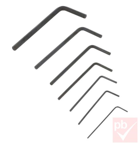 Engineer 7db-os precíziós műszerész imbuszkulcs készlet