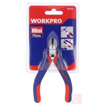 Workpro műszerész oldalvágó fogó 110mm