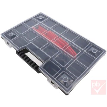   Proline HD 21 rekeszes tároló doboz, műanyag (290x195x35mm)