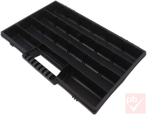 Proline HD 21 rekeszes tároló doboz, műanyag (290x195x35mm)