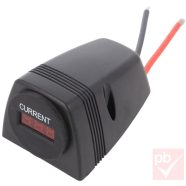   SCI LED kijelzős digitális ampermérő, ráépíthető (7-33V DC, 0-20A)