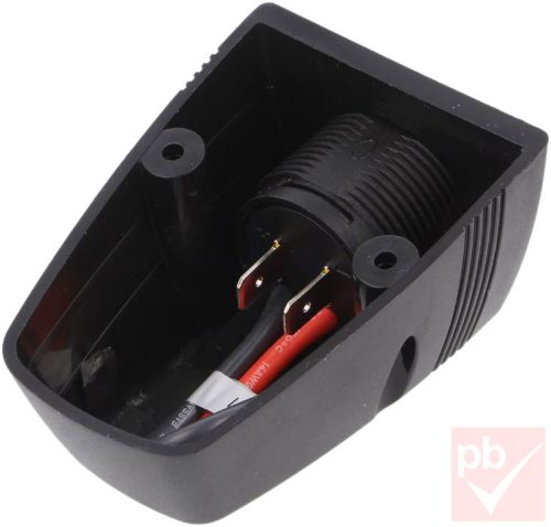 SCI LED kijelzős digitális ampermérő, ráépíthető (7-33V DC, 0-20A)