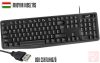 Genius KB117 USB billentyűzet (fekete, HUN)