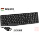 Genius KB117 USB billentyűzet (fekete, HUN)